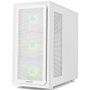 Nox Hummer AERO Blanca con 4 Ventiladores ARGB